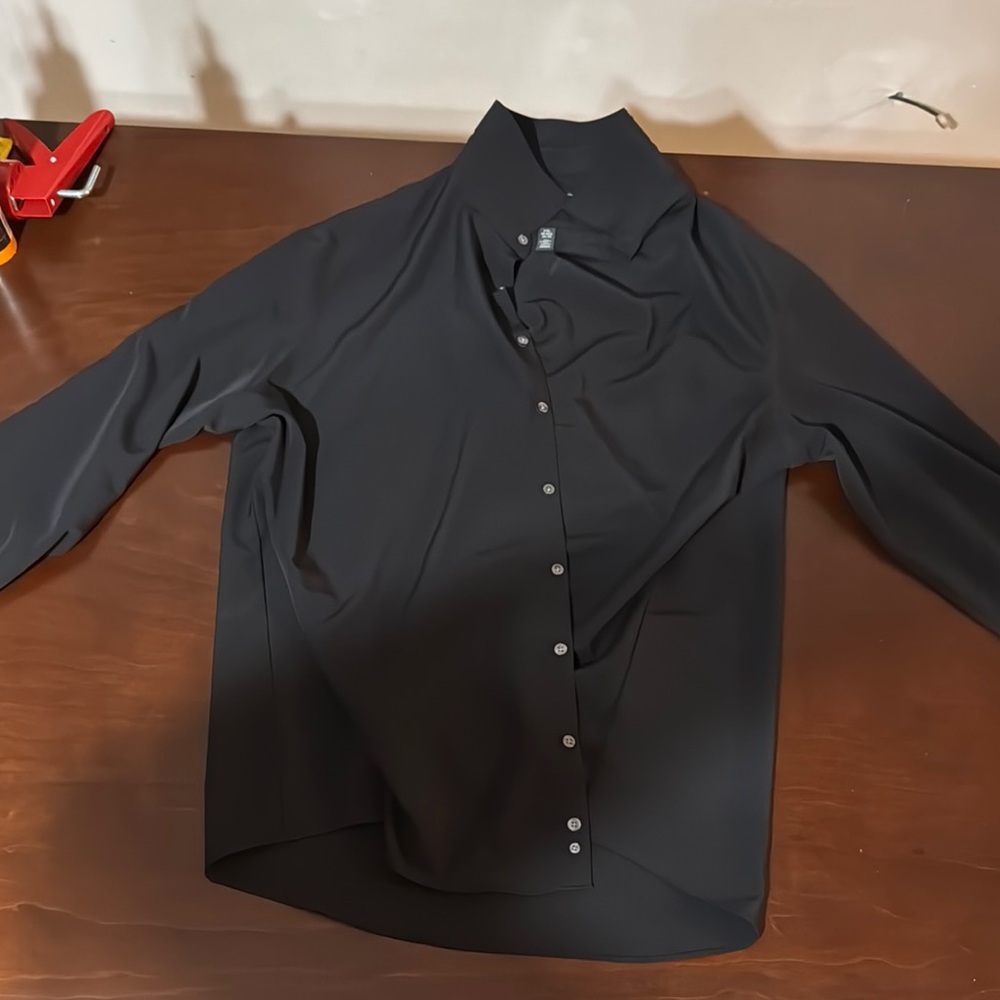 Black Button-Up Shirt